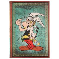 高級ノート paperblanks ペーパーブランクス MIDI ハードカバー 罫線 アステリックスの冒険 Asterix the Gaul | SPORTUS