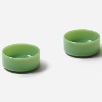 ミルクガラス食器 イデアコ テーブルウェア ミルクガラス ボウル 2点ペアセット ideaco Milk Glass bowl 2pcs ジェード | SPORTUS