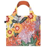 折りたたみトート エコバッグ 撥水加工 LOQI Recycled Bag ローキー 大きめ トートバッグ ARTIST Collection ポム・チャン / タイ フローラル | SPORTUS
