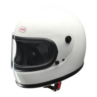 送料無料(沖縄＆離島は除く)　リード工業　LEAD　RX-200R　ホワイト フリーサイズ　レトロフルフェイスヘルメット　ビンテージフルフェイス　 | SPS