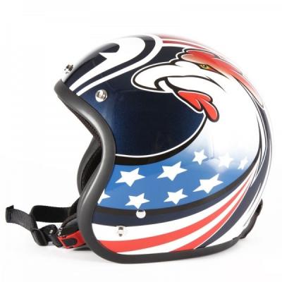 SP忠男さんの目玉デザインヘルメットSP-01 フリーサイズ：58～60cm SP忠男×72JAM 目玉ヘルメットSP-01/SP-01L SPTADAOネイビー