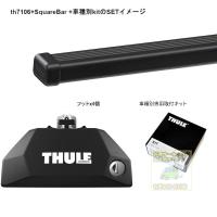 THULE キャリアset アウディ:Q3:8UCPSF系 DR付車: th7106 th7123 kit6031 | 有限会社谷川屋ヤフー店