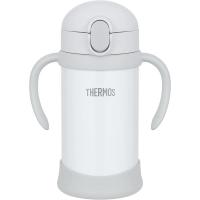 【新品】1週間以内発送 サーモス(THERMOS) まほうびんのベビーストローマグ FJL-350 グレー (GY) 350ml | SPW-2nd Yahoo!店