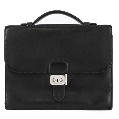 HERMES メンズビジネスバッグ（バッグ、小物素材：本革、レザー