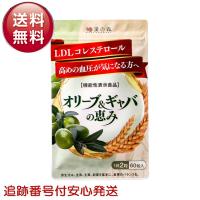 オリーブ&amp;ギャバの恵み 60粒 サプリメント オリーブアンドギャバ 和漢の森 血圧 コレステロール 下げる 機能性表示食品 田七人参 ポリフェノール GABA | Select Shop MERGE