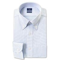 CHOYA SHIRT FACTORY メンズ長袖 形態安定ワイシャツ CFD535-250 ブルー | シャツステーション