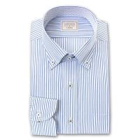 LORDSON by CHOYA メンズ長袖 形態安定ワイシャツ COD120-350 ブルー | シャツステーション