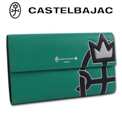 CASTELBAJAC メンズ長財布（色：グリーン系）｜財布｜ファッション