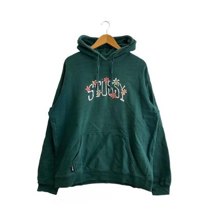 STUSSY メンズパーカー（色：グリーン系）｜トップス｜ファッション