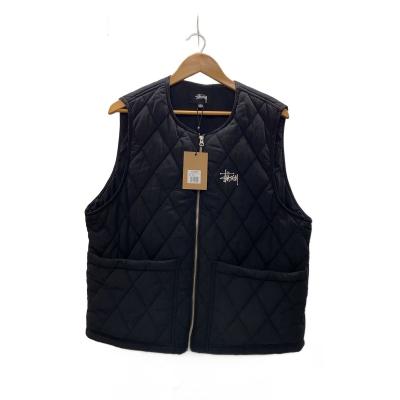 美品☆希少 Stussy キルティングベスト ブラック Lsize 2026年最新
