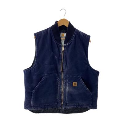 Carhartt ネイビー ダックベスト　USA製 00's~ “Carhartt” Duck Vest SIZE L NAVY 00年代 カーハート