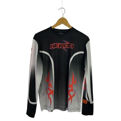ヘロンプレストン　スタンドカラー長袖カットソー heron preston（メンズファッション） | ファッション のおすすめ人気