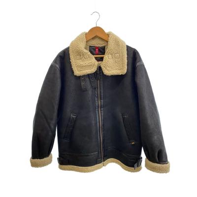 フェイクレザージャケット（Alpha Industries／メンズファッション