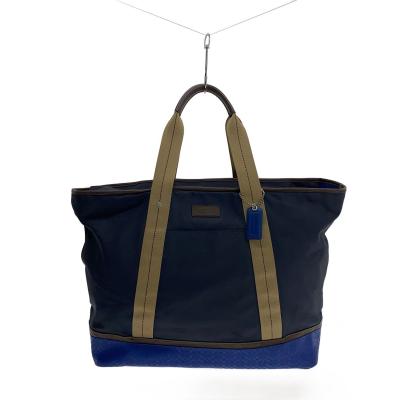 美品♡COACH ネイビー トートバッグ　メンズ COACH トートバッグ ネイビー メンズ コーチ