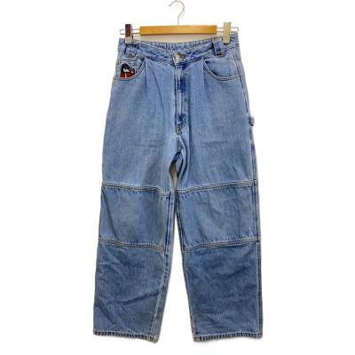 90 9090 Bone Rigid Denim Pants デニム S ピンク 9090 デニム（メンズ