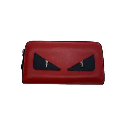 2932 フェンディ 長財布 モンスター バグズアイ バイカラー ブラックレッド 2932 フェンディ 長財布 モンスター バグズアイ バイカラー ブラック