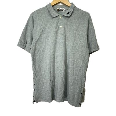 A BATHING APE メンズポロシャツ（色：グレー系）｜トップス