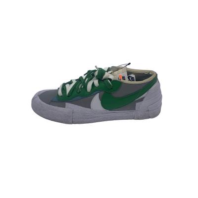Nike ✖️sacai Blazer Mid グレー/グリーン27.5cm NIKE sacai スニーカー（色：グリーン系）のおすすめ人気商品一覧 通販