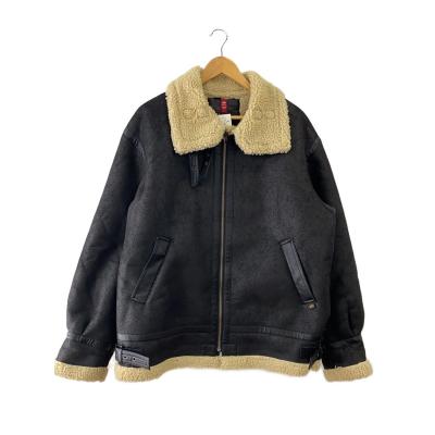 フェイクレザージャケット（Alpha Industries／メンズファッション