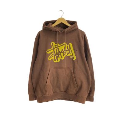 Stussy ブラウン パーカー STUSSY パーカー スウェット ブラウン スカル キー ロゴ