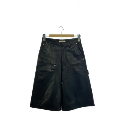 レザー ショートパンツ（Wales Bonner／メンズショート、ハーフパンツ