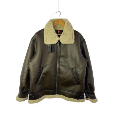 フェイクレザージャケット（Alpha Industries／メンズファッション