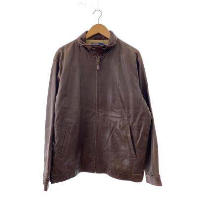 POLO RALPH LAUREN メンズ革ジャン、レザージャケット（革の素材：本革