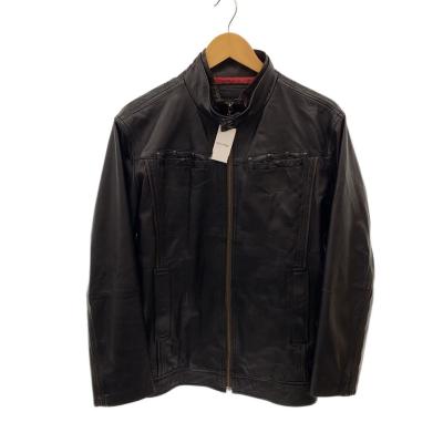 【barassi】バラシ高級 羊革 リアルレザーパンツ ブラック 黒W85 中古・古着通販】Barassi (バラシ) 【古着】レザージャケット シープ
