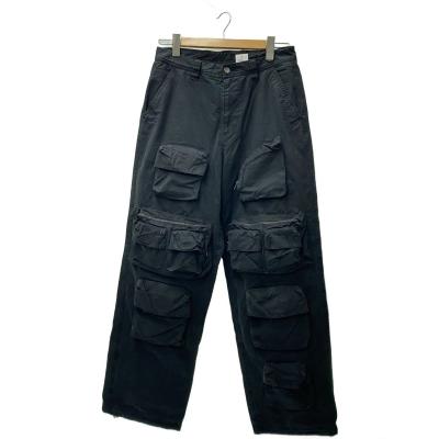boiler room ブラックカーゴパンツ 34/32 ボイラールーム - BOILER