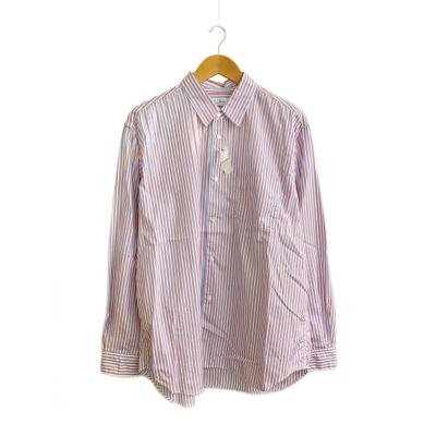 24ss sans limite ストライプシャツ 2 ブルー×レッド×ホワイト 24ss sans limite ストライプシャツ 2 ブルー×レッド×ホワイト