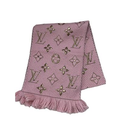 新品未使用☆エシャルプ ロゴマニアシャイン ローズ・バレリーヌ Amazon | (ルイヴィトン) LOUIS VUITTON M70466 マフラー LV