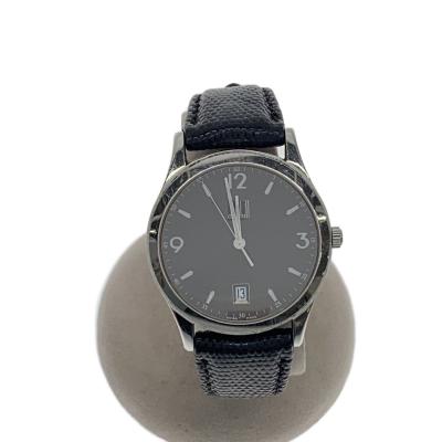 KK066ꕤdunhill ダンヒル 腕時計 3針 クォーツ ブラック Dunhill】ダンヒル エリート 腕時計 クオーツ – NISHIKINO