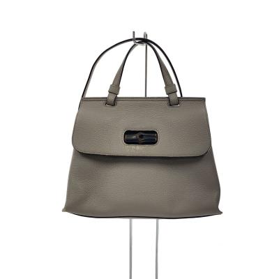 ◇美品 GUCCI グッチ バンブー デイリー ショルダー ハンドバッグ グレー VINTAGE GUCCI/グッチ】Bamboo Daily 33（ハンドバッグ）｜DECOUVERTE