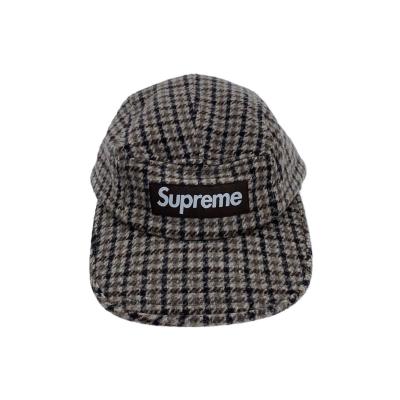 Supreme チェック柄キャップ ブラック Supreme | チェックキャップ - UG.SHAFT