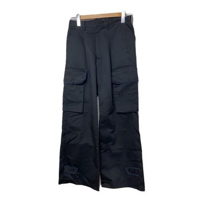 【大人気！】hare コットンフェードカーゴパンツ ブラック SET UP対応】コットンフェードカーゴパンツ(HARE)（カーゴパンツ