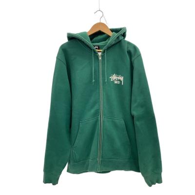 STUSSY メンズパーカー（色：グリーン系）｜トップス｜ファッション