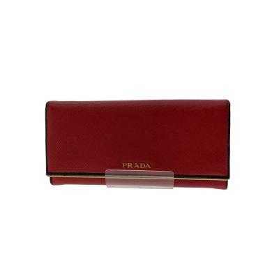 PRADA メンズ長財布（色：レッド系）｜財布｜ファッション おすすめ