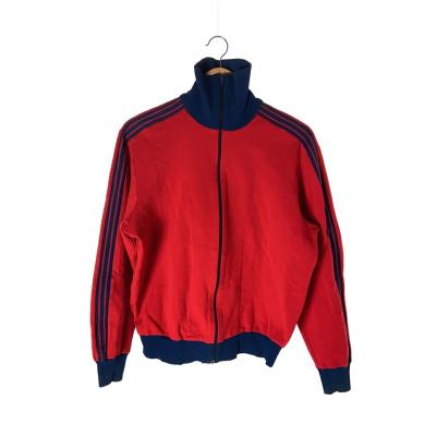 美品 L相当 adidas トラックジャケット レッド×ホワイト ダブルジップ adidas トラックジャケット（色：レッド系）のおすすめ人気商品
