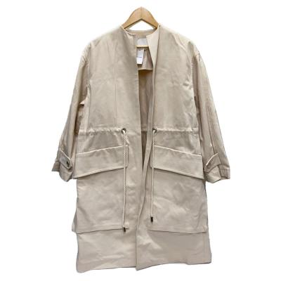 美品 RITO リト ウール トレンチコート 36 rito structure/リトストラクチャー】コットンヘンプミリタリー