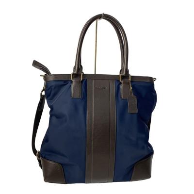 COACH メンズトートバッグ（色：ネイビー系）｜バッグ｜ファッション