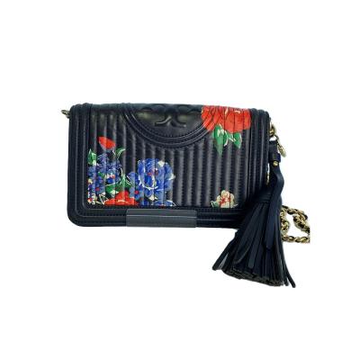 TORY BURCH フラワープリント ショルダーバッグ Tory Burch フラワープリント ショルダーバッグ