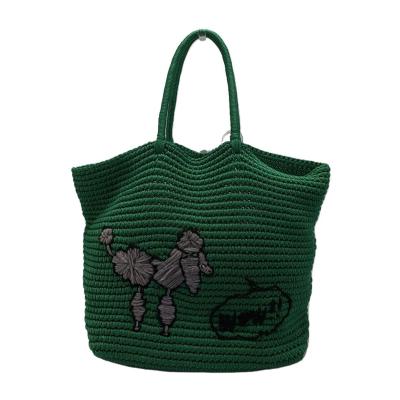 ラドロー　トートバッグ　　刺繍 2023 S/S OEKAKI embroidery— LUDLOW STORE