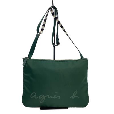 【美品】agnes b. ショルダーバッグ ナイロン 軽量オリーブグリーン アニエスベー ショルダーバッグ グリーンのおすすめ人気商品一覧 通販