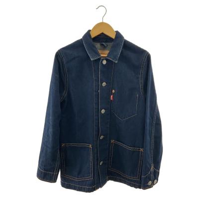 Levi's カバーオール　ネイビー 中古・古着通販】LEVI'S (リーバイス) ジップアップカバーオール