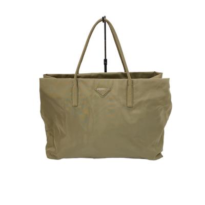 PRADA ベージュ　ナイロン トートバッグ prada バッグ ナイロン（色：ベージュ系）の商品一覧 通販 - Yahoo