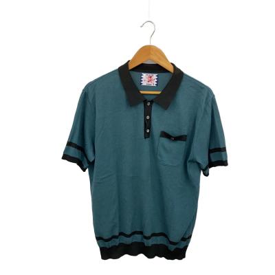 SON OF THE CHEESE ゼブラ柄 ポロシャツ Lサイズ Jacquard Shirt ビッグシルエットシャツ-サノバチーズ 通販 SON OF THE