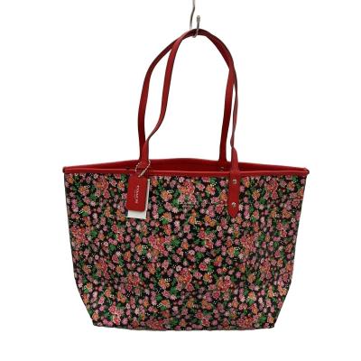 COACH レディーストートバッグ（柄：花柄、フラワー）｜バッグ