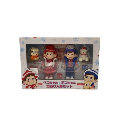 ペコちゃん人形 3体セット 不二家 ペコちゃん 3体セット - メルカリ