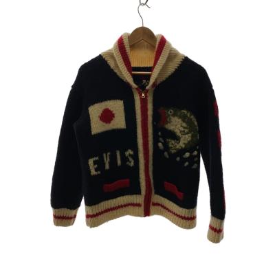38 40)（EVISU／メンズカーディガン）（サイズ（S/M/L）：M