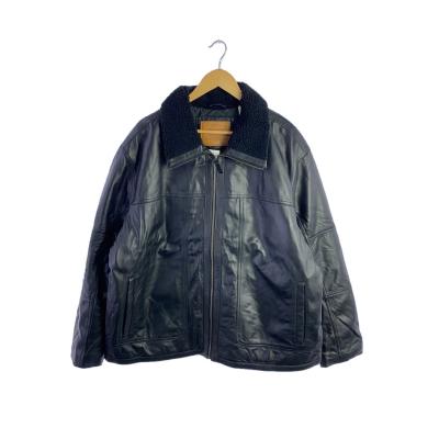 LEVI's STRAUSS & CO. レザージャケット XL リーバイス社 レザージャケットS〜M シングルライダース 革